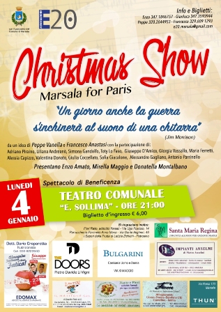 CHRISTMAS SHOW - MARSALA FOR PARIS
